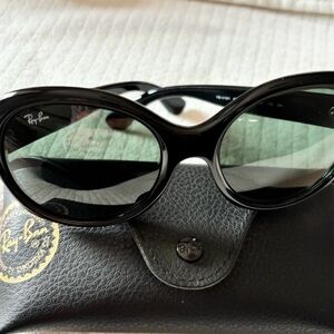 Ray-Ban Black Cat-Eye Sunglasses